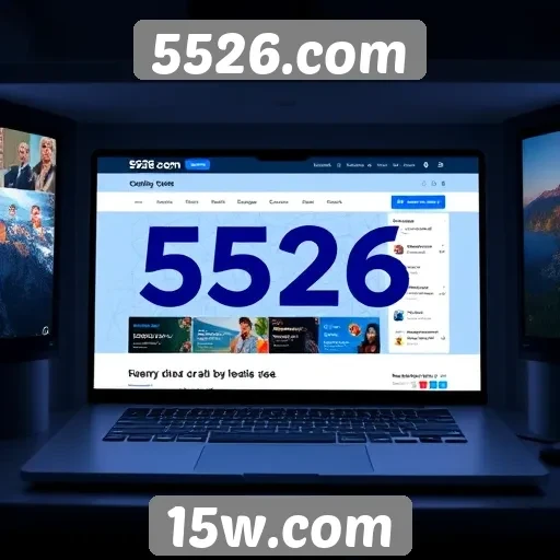 Avaliação das funcionalidades do site 5526.com